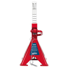Load image into Gallery viewer, Sealey Axle Stands (Pair) 3 Tonne Capacity per Stand Auto Rise Ratchet
