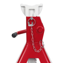Load image into Gallery viewer, Sealey Axle Stands (Pair) 3 Tonne Capacity per Stand Auto Rise Ratchet
