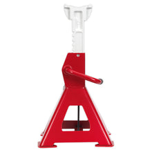 Load image into Gallery viewer, Sealey Axle Stands (Pair) 3 Tonne Capacity per Stand Auto Rise Ratchet

