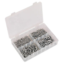 Load image into Gallery viewer, Sealey Steel Nut Assortment 370pc M5-M10 Metric
