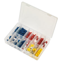 Load image into Gallery viewer, Sealey Crimp Terminal Assortment 200pc Blue, Red &amp; Yellow
