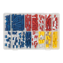 Load image into Gallery viewer, Sealey Crimp Terminal Assortment 200pc Blue, Red &amp; Yellow
