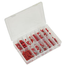 Load image into Gallery viewer, Sealey Crimp Terminal Assortment 260pc Red
