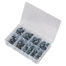 Load image into Gallery viewer, Sealey Mini Hose Clip Assortment 100pc
