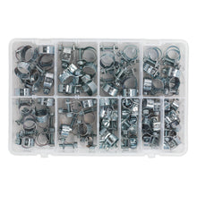 Load image into Gallery viewer, Sealey Mini Hose Clip Assortment 100pc
