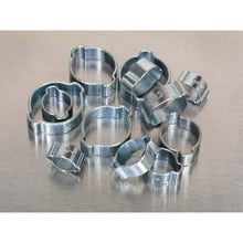 Load image into Gallery viewer, Sealey O-Clip Double Ear Assortment 140pc Zinc Plated
