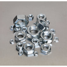 Load image into Gallery viewer, Sealey Steel Nut Assortment 255pc M4-M16 Metric
