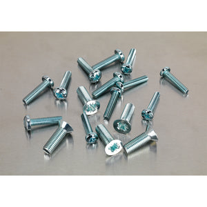 Sealey Machine (Body) Screw Assortment 264pc M5-M8 Countersunk & Pan Head Pozi - Metric