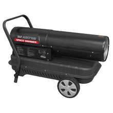 Load image into Gallery viewer, Sealey Space Warmer Kerosene/Diesel Heater 175,000Btu/hr, Wheels
