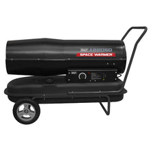Load image into Gallery viewer, Sealey Space Warmer Kerosene/Diesel Heater 205,000Btu/hr, Wheels
