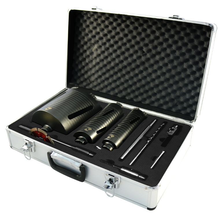 Abracs 3pc Dry Diamond Core Bit Set