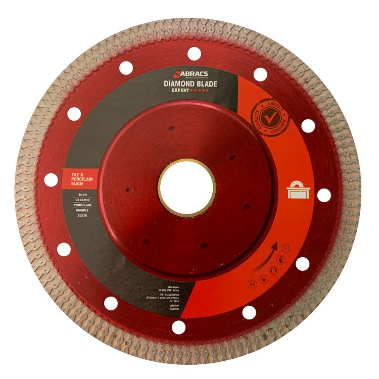 Abracs Tile & Porcelain Cutting Diamond Blade 150mm x 1.4mm x 25.4/22mm