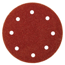 Load image into Gallery viewer, Abracs Hook &amp; Loop Disc 125mm x 80Grit - 8 Holes - Pack 25
