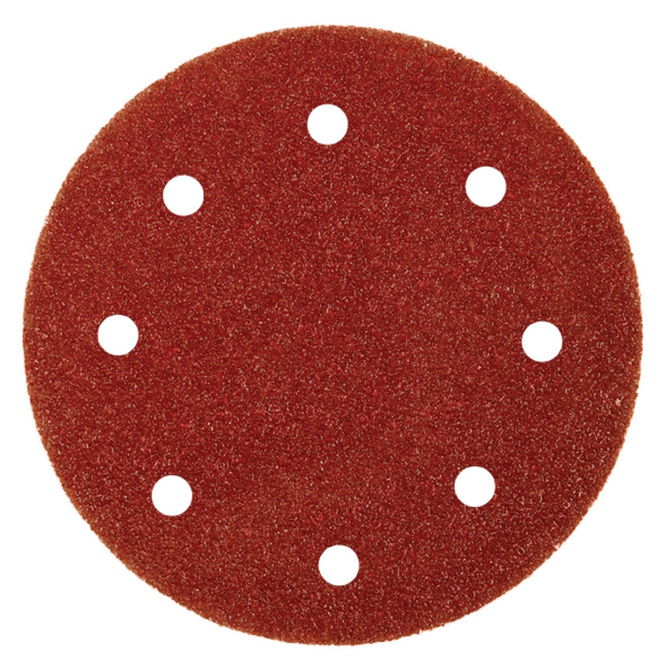 Abracs Hook & Loop Disc 125mm x 80Grit - 8 Holes - Pack 25