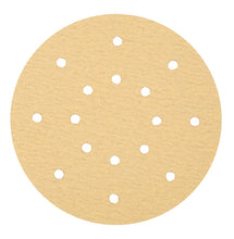 Load image into Gallery viewer, Abracs &quot;Gold&quot; Hook &amp; Loop 150mm x 180Grit - 0 Hole - Pack 25
