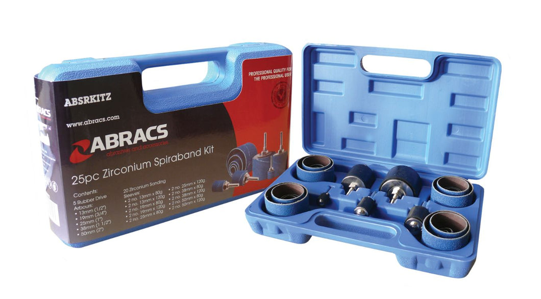 Abracs 25pc Spiraband Kit - Zirconium