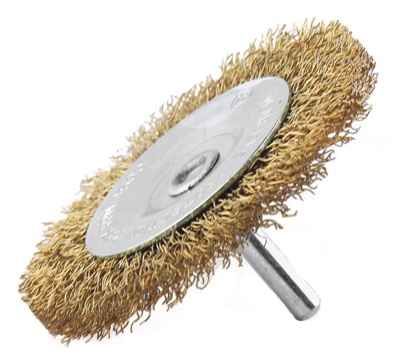 Abracs Spindle Mounted 75mm Circular Wire Brush