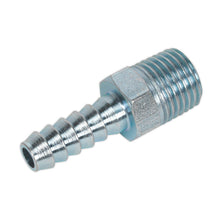 Load image into Gallery viewer, Sealey Screwed Tailpiece Male 1/4"BSPT - 1/4" Hose - Pack of 5
