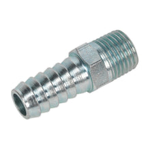 Load image into Gallery viewer, Sealey Screwed Tailpiece Male 1/4"BSPT - 3/8" Hose - Pack of 5
