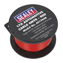 Load image into Gallery viewer, Sealey Automotive Cable Thick Wall 17A - 4M Red

