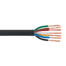 Load image into Gallery viewer, Sealey Automotive Cable Thin Wall 7 x 0.75mm² 24/0.20mm - 30M Black
