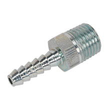 Load image into Gallery viewer, Sealey Screwed Tailpiece Male 1/4"BSPT - 3/16" Hose - Pack of 5
