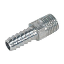 Load image into Gallery viewer, Sealey Screwed Tailpiece Male 1/4"BSPT - 5/16" Hose - Pack of 5
