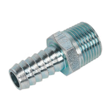 Load image into Gallery viewer, Sealey Screwed Tailpiece Male 3/8"BSPT - 3/8" Hose - Pack of 5
