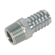 Load image into Gallery viewer, Sealey Screwed Tailpiece Male 3/8"BSPT - 1/2" Hose - Pack of 5
