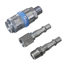 Load image into Gallery viewer, Sealey Air Tool Coupling Kit 3pc 1/4"BSP
