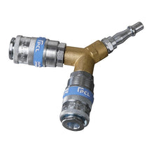 Load image into Gallery viewer, Sealey Twin Coupling Bodies Y-Adaptor (AC87)
