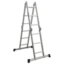 Load image into Gallery viewer, Sealey Aluminium Folding Platform Ladder 4-Way EN 131
