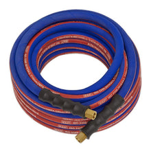 Load image into Gallery viewer, Sealey Air Hose 8mm x 10M, 1/4"BSP Unions Extra-Heavy-Duty
