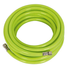 Load image into Gallery viewer, Sealey Air Hose 8mm x 10M, 1/4"BSP Unions High-Visibility

