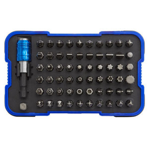 Sealey Power Tool/Security Bit Set 62pc (Premier)