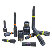 Load image into Gallery viewer, Sealey TRX-Star*/Hex/Spline Bit Set Impact 42pc 3/8&quot; &amp; 1/2&quot; Sq Drive (Premier)
