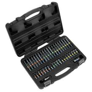 Sealey TRX-Star*/Hex/Spline Bit Set Impact 42pc 3/8" & 1/2" Sq Drive (Premier)
