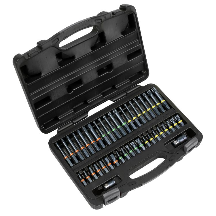 Sealey TRX-Star*/Hex/Spline Bit Set Impact 42pc 3/8