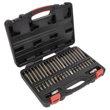 Load image into Gallery viewer, Sealey TRX-Star*/Hex/Spline Bit Set 42pc 3/8&quot; &amp; 1/2&quot; Sq Drive (Platinum Series) (Premier)
