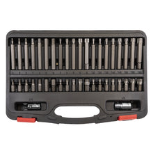 Load image into Gallery viewer, Sealey TRX-Star*/Hex/Spline Bit Set 42pc 3/8&quot; &amp; 1/2&quot; Sq Drive (Platinum Series) (Premier)
