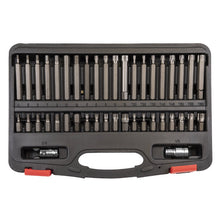 Load image into Gallery viewer, Sealey TRX-Star*/Hex/Spline Bit Set 42pc 3/8&quot; &amp; 1/2&quot; Sq Drive (Platinum Series) (Premier)
