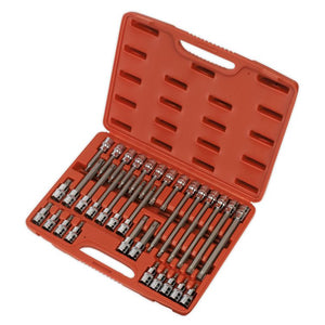 Sealey TRX-Star* Socket Bit Set 32pc 1/2" Drive (Premier)