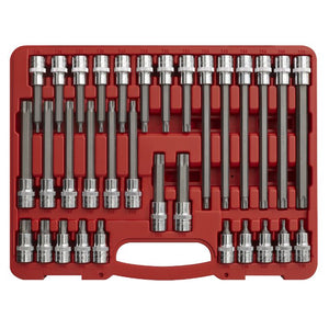 Sealey TRX-Star* Socket Bit Set 32pc 1/2" Drive (Premier)