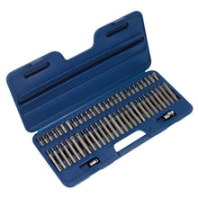Load image into Gallery viewer, Sealey Security TRX-Star*/Hex/Ribe/Spline Bit Set 56pc 3/8&quot; &amp; 1/2&quot; Sq Drive (Premier)
