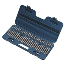 Load image into Gallery viewer, Sealey Security TRX-Star*/Hex/Ribe/Spline Bit Set 56pc 3/8&quot; &amp; 1/2&quot; Sq Drive (Premier)
