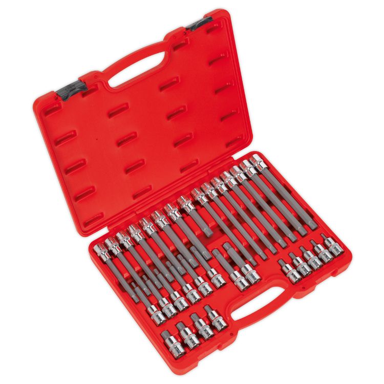 Sealey Ribe Socket Bit Set 32pc 1/2