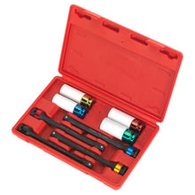 Load image into Gallery viewer, Sealey Torque Stick &amp; Aluminium Wheel Impact Socket Set 8pc 1/2&quot; Drive
