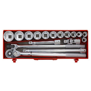 Sealey Socket Set 17pc 3/4" Drive WallDrive Metric (Premier)
