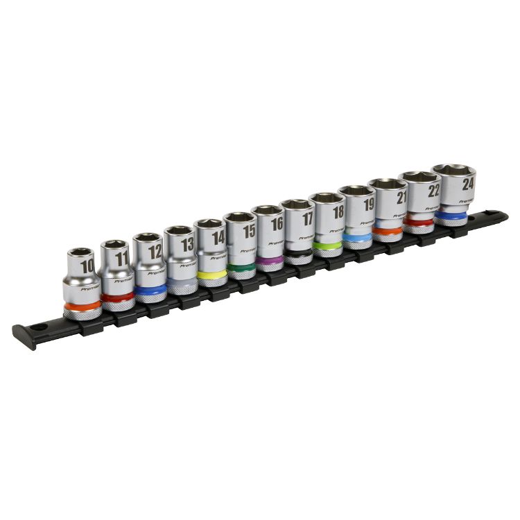 Sealey Socket Set 13pc 1/2