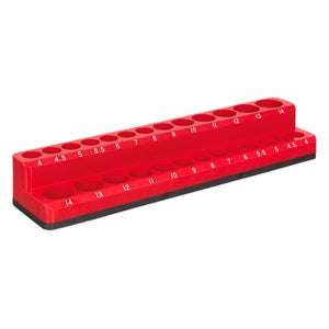 Sealey Socket Holder Magnetic 1/4" Drive Capacity 26 Sockets (Premier)